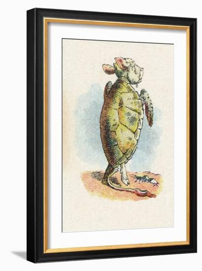 The Mock Turtle, 1930-John Tenniel-Framed Giclee Print