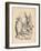 'The Mock Turtle, Alice and The Gryphon', 1889-John Tenniel-Framed Giclee Print