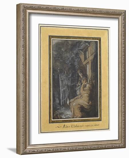 The Mocking of Ceres-Adam Elsheimer-Framed Giclee Print