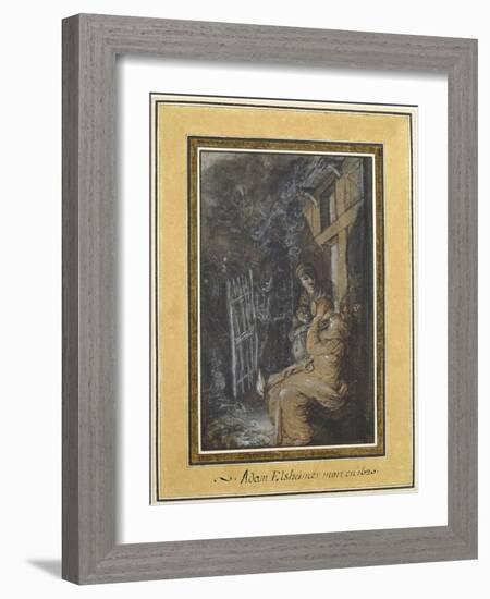 The Mocking of Ceres-Adam Elsheimer-Framed Giclee Print