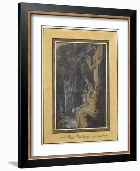 The Mocking of Ceres-Adam Elsheimer-Framed Giclee Print