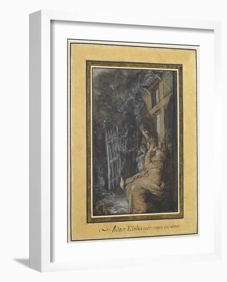 The Mocking of Ceres-Adam Elsheimer-Framed Giclee Print