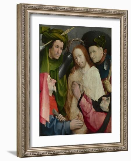 The Mocking of Christ, C. 1500-Hieronymus Bosch-Framed Giclee Print