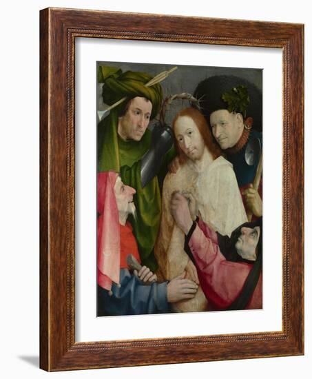 The Mocking of Christ, C. 1500-Hieronymus Bosch-Framed Giclee Print