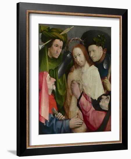 The Mocking of Christ, C. 1500-Hieronymus Bosch-Framed Giclee Print