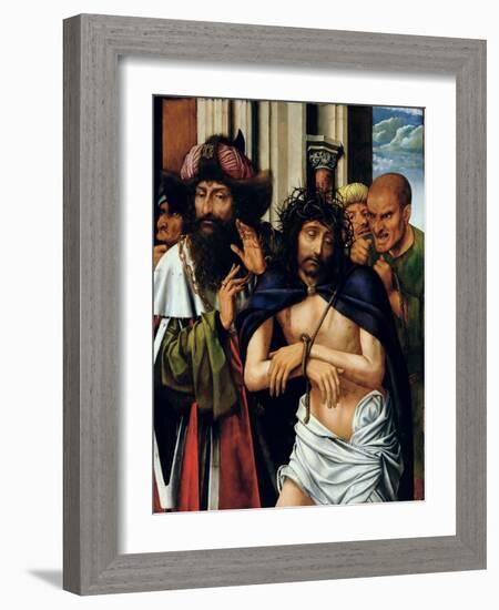 The Mocking of Christ-Quentin Metsys-Framed Giclee Print