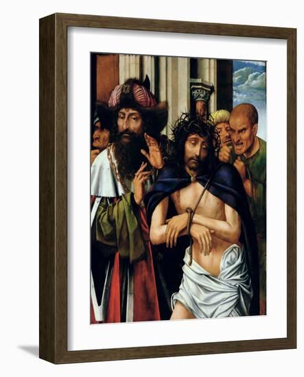 The Mocking of Christ-Quentin Metsys-Framed Giclee Print