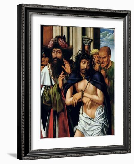 The Mocking of Christ-Quentin Metsys-Framed Giclee Print