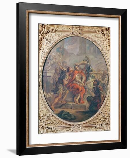 The Mocking of Christ-Jean-Honore Fragonard-Framed Giclee Print