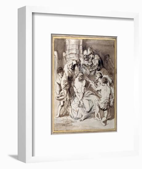 The Mocking of Christ-Sir Anthony Van Dyck-Framed Giclee Print