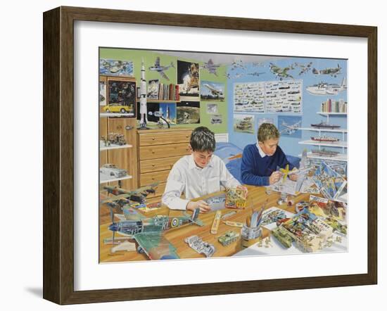 The Model Makers-Trevor Mitchell-Framed Giclee Print