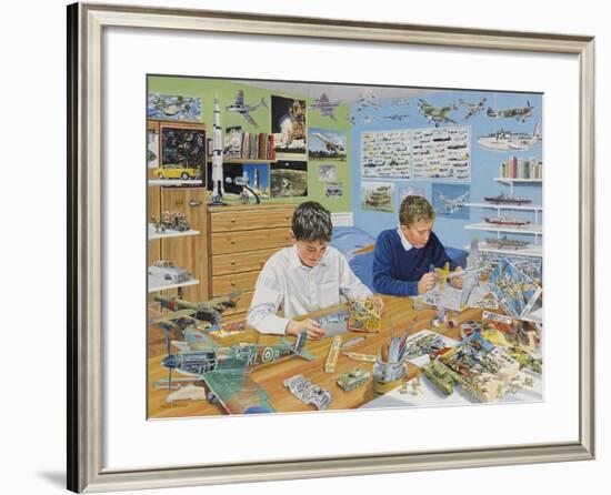 The Model Makers-Trevor Mitchell-Framed Giclee Print