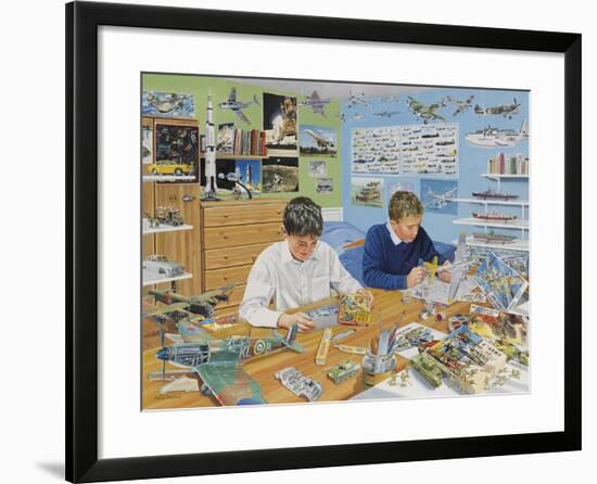 The Model Makers-Trevor Mitchell-Framed Giclee Print