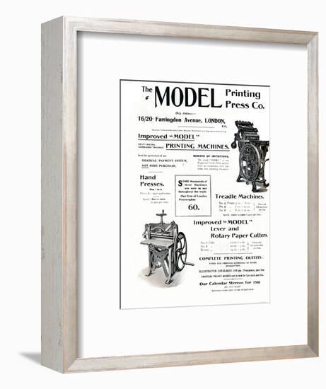 'The Model Printing Press Co.', 1910-Unknown-Framed Giclee Print