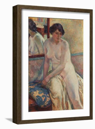 The Model's Rest, 1912-Theo van Rysselberghe-Framed Giclee Print