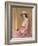 The Model-Guy Rose-Framed Giclee Print