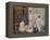 The Models (Les Poseuses). Second Version, 1888-Georges Seurat-Framed Premier Image Canvas