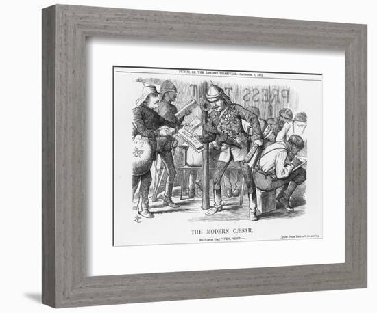 The Modern Caesar, 1882-Joseph Swain-Framed Giclee Print