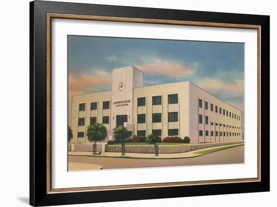 The modern COFARMA Building, Barranquilla', c1940s-Unknown-Framed Giclee Print