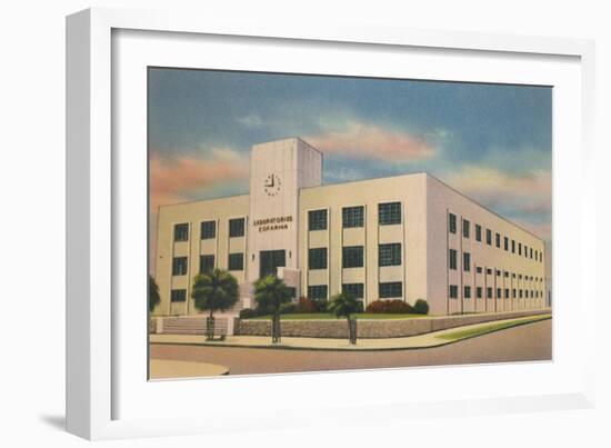 The modern COFARMA Building, Barranquilla', c1940s-Unknown-Framed Giclee Print