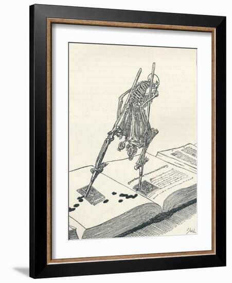 The Modern Dance of Death, C1895-Joseph Kaspar Sattler-Framed Giclee Print