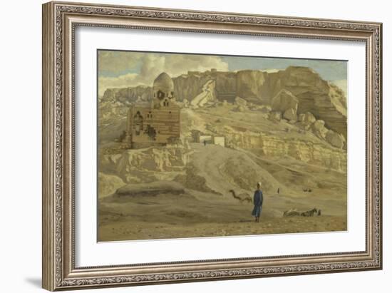 The Mokattam from the Citadel of Cairo from 'The Life of Our Lord Jesus Christ'-James Jacques Joseph Tissot-Framed Giclee Print