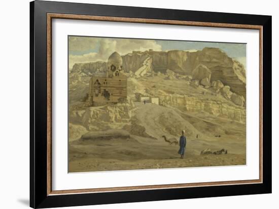 The Mokattam from the Citadel of Cairo from 'The Life of Our Lord Jesus Christ'-James Jacques Joseph Tissot-Framed Giclee Print