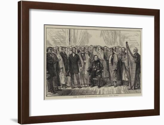 The Mold Eisteddfod, Chairing the Bard-Joseph Nash-Framed Giclee Print