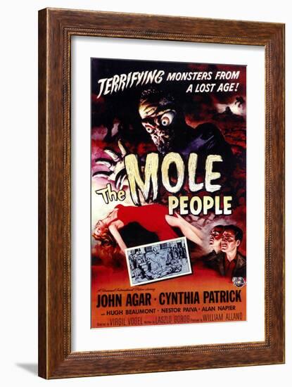 The Mole People, 1956-null-Framed Art Print