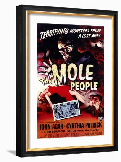 The Mole People, 1956-null-Framed Art Print