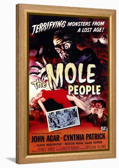 The Mole People, 1956-null-Framed Stretched Canvas