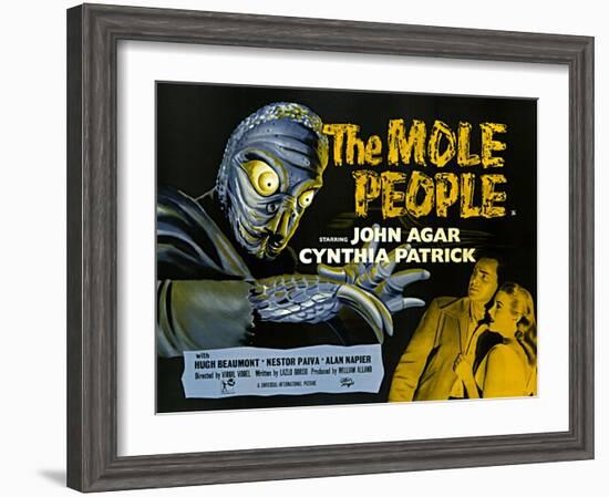 The Mole People, 1956-null-Framed Art Print