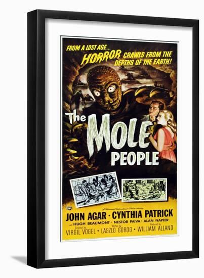 The Mole People-null-Framed Art Print