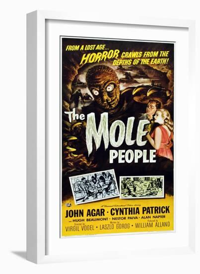 The Mole People-null-Framed Art Print