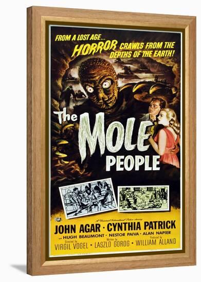 The Mole People-null-Framed Stretched Canvas