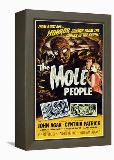 The Mole People-null-Framed Stretched Canvas