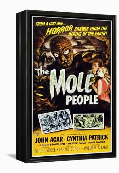 The Mole People-null-Framed Stretched Canvas