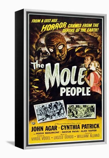 The Mole People-null-Framed Stretched Canvas