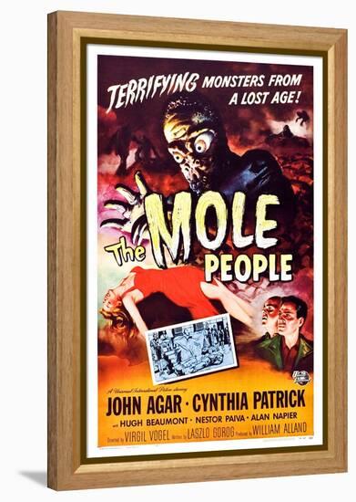 The Mole People-null-Framed Stretched Canvas