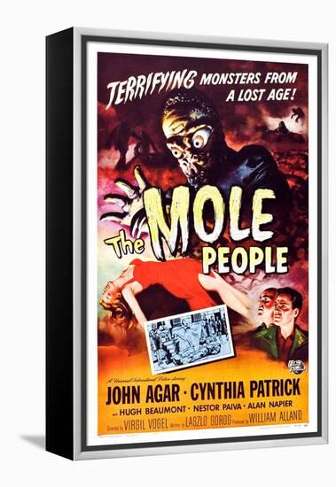 The Mole People-null-Framed Stretched Canvas