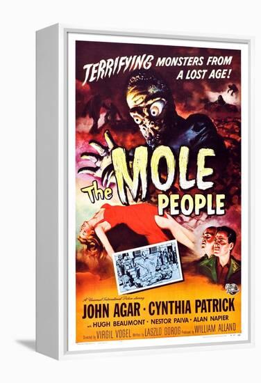 The Mole People-null-Framed Stretched Canvas