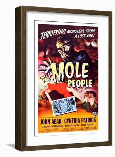 The Mole People-null-Framed Art Print