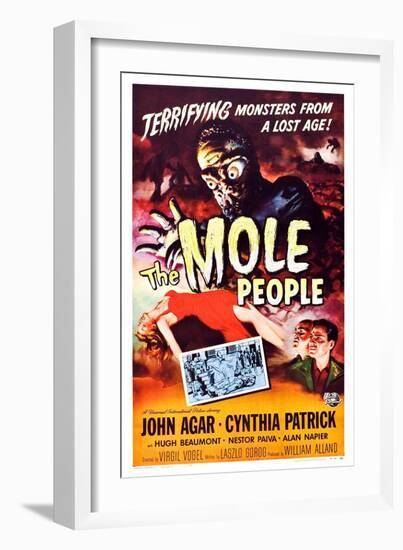 The Mole People-null-Framed Art Print