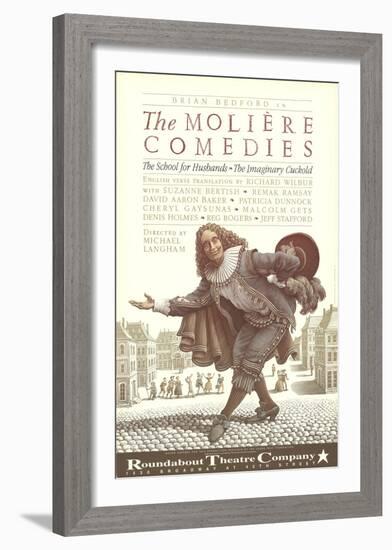 The Moliere Comedies-Scott mckowen-Framed Collectable Print