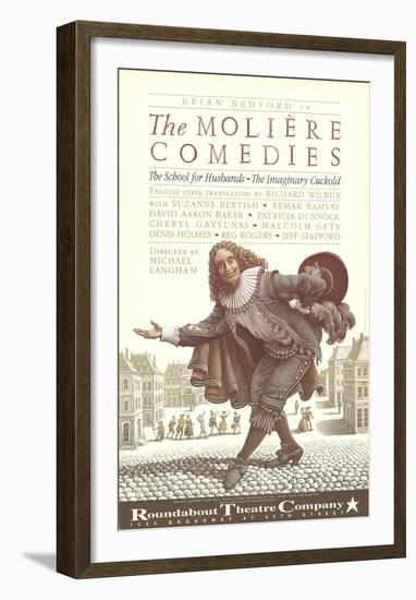 The Moliere Comedies-Scott mckowen-Framed Collectable Print