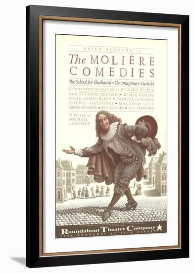 The Moliere Comedies-Scott mckowen-Framed Collectable Print