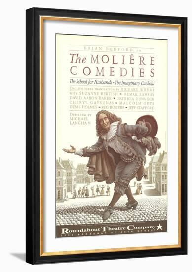 The Moliere Comedies-Scott mckowen-Framed Collectable Print