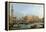 The Molo from the Basin of San Marco, Venice by Canaletto-null-Framed Premier Image Canvas