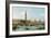 The Molo from the Basin of San Marco, Venice, C.1747-1750-Canaletto-Framed Premium Giclee Print