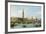 The Molo from the Basin of San Marco, Venice, C.1747-1750-Canaletto-Framed Giclee Print